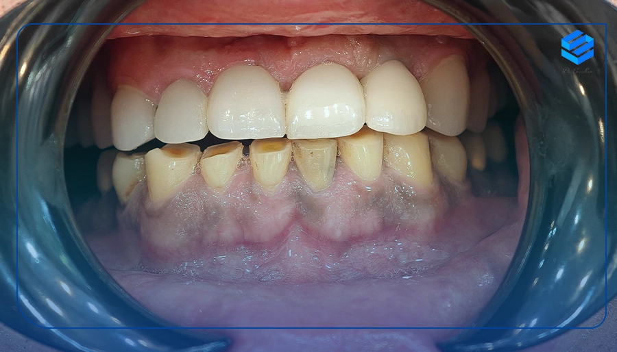 نمونه کار لمینت دندان در تهران